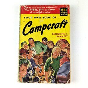 Vintage 50s Campcraft Pocket Book Paperback